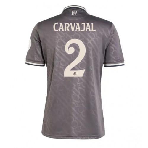 Dres Real Madrid Daniel Carvajal #2 Rezervni 2024-25 Kratak Rukav